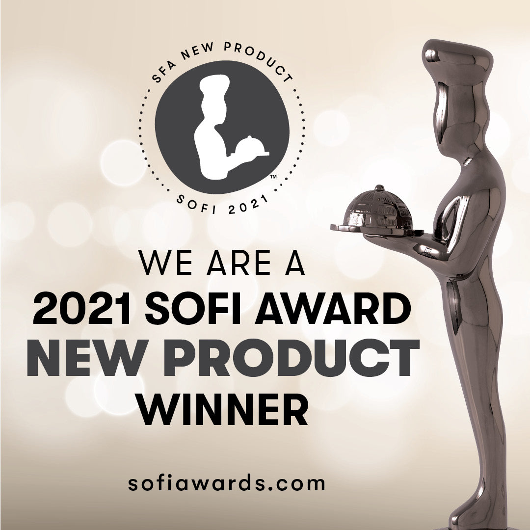 GREAT NEWS! We are a 2021 #sofiawards New Product Winner!