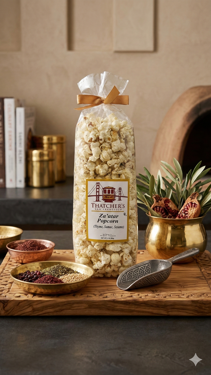 Za'atar Popcorn 3 oz - Perfect Keto Snack | Vegan & Flavorful