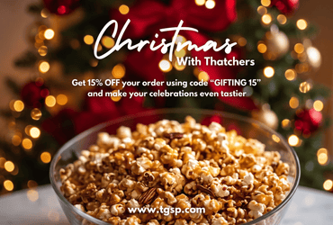 Jingle All the Way to Savings: 15% Off TGSP's Festive Popcorn!