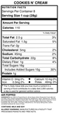 COOKIES 'N' CREAM 8OZ GOURMET POPCORN