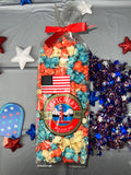 POP LIKE FIREWORKS JULY 4TH POPCORN 8 OZ GOURMET POPCORN