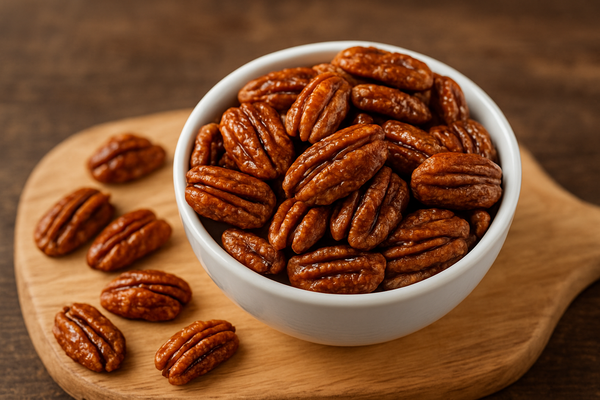 CANDIED PECANS 2 OZ