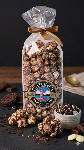 COOKIES 'N' CREAM 8OZ GOURMET POPCORN