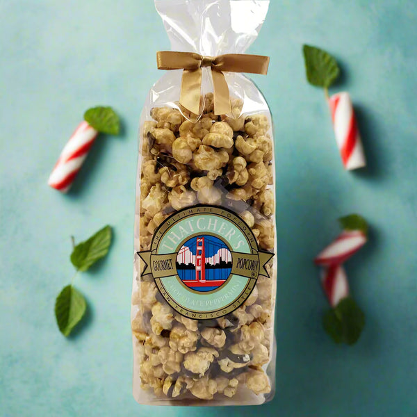 CHOCOLATE PEPPERMINT 8OZ GOURMET POPCORN  (Heat Sensitive)