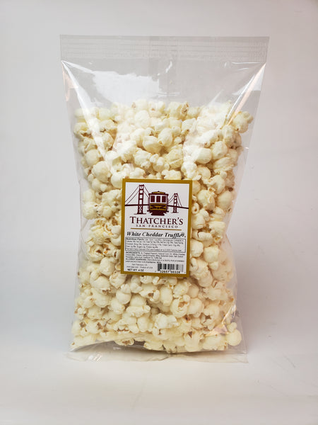 WHITE CHEDDAR TRUFFLE 4 OZ GOURMET POPCORN