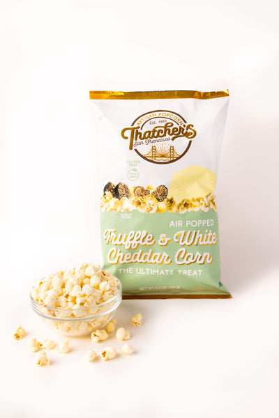 TRUFFLE & WHITE CHEDDAR CORN GOURMET POPCORN 6.5 OZ