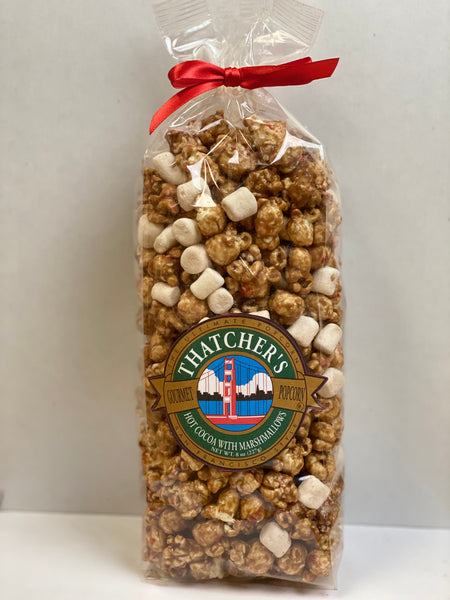Hot Cocoa Marshmallows Gourmet Popcorn 8 oz