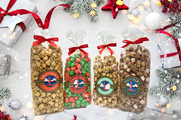 Christmas Holiday Mix Gourmet Popcorn 8 oz